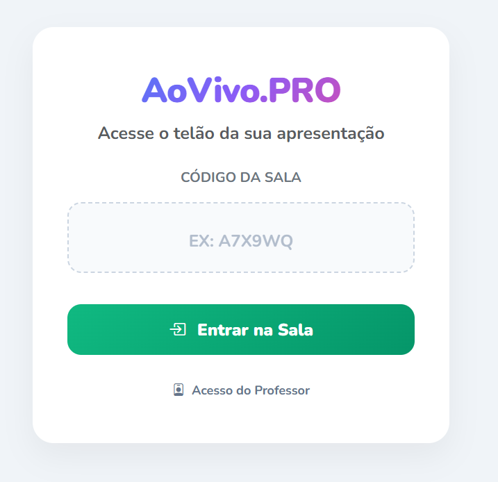 Ecrã inicial vazio